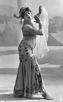 Espionage Prints: Mata Hari In Her Dancing Costume