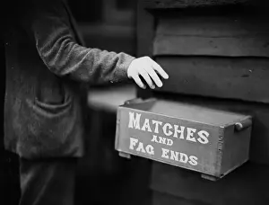Charity And Relief Prints: Matches And Fag Ends
