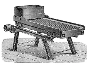 Cutting Prints: Matches making machine, machine for arranging the matches neatly
