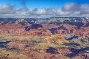 Springtime Prints: Mather Point at South Rim, Grand Canyon National Park, Arizona, USA