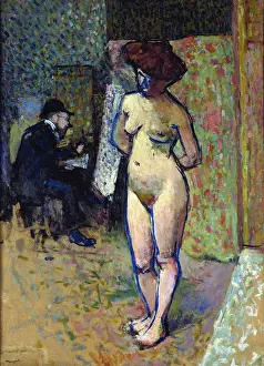 Matisse Prints: Matisse In The Manguins Studio