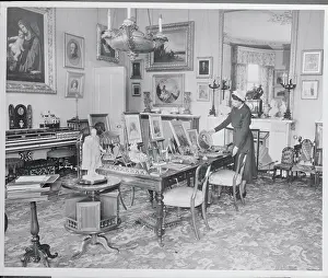 Worcester Prints: Matron in Victoria's Drawing Room