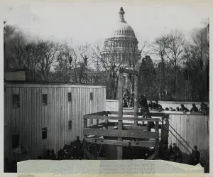 Prison Prints: Matthew Brady Photo Of Execution In Dc
