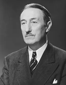 Worried Prints: Mature man posing in studio, (B&W), close-up, portrait