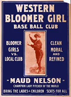 Bloomers Prints: Maud Nelson Western Bloomer Girls