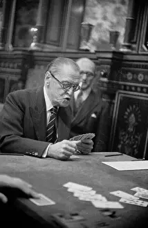 Card Game Prints: Maugham At Cards