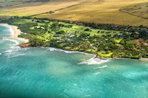 Seascape Collection: Maui Aerial View #3