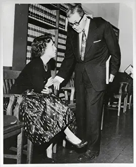 Maureen Connolly Brinker and Her Lawyer Melvin Belli
