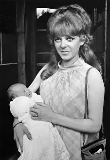 Maureen Starkey Holding Newborn Son Jason
