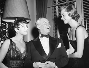 Tuxedo Prints: Maurice Chevalier, Lauren Bacall and Joan Collins