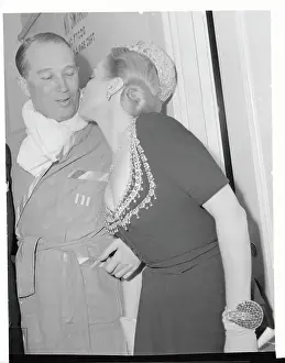Maurice Chevalier and Marlene Dietrich in Fond Moment
