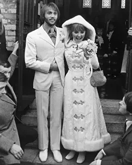 Purse Prints: Maurice Gibb and Lulu After Their Wedding