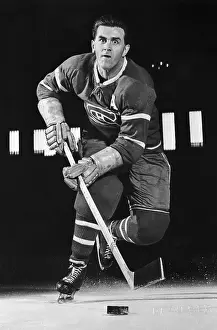 Determination Prints: Maurice Richard with the Puck