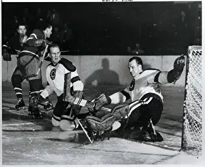 Maurice Richard Skating During Game
