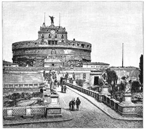 Mausoleum of Emperor Hadrian also known as Castle of Holy Angel