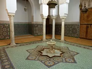 Images Dated 17th August 2009: Mausoleum of Moulay Ismail in Meknes, Morocco