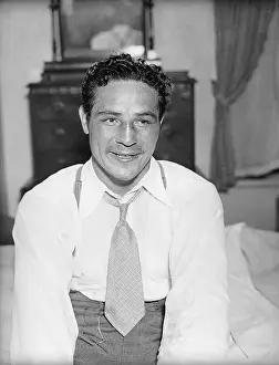 Max Baer After Fight in Shirt and Tie