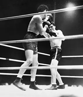 Max Baer And Max Schmeling Fight In Ring
