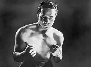 Intimidation Prints: Max Baer Posing