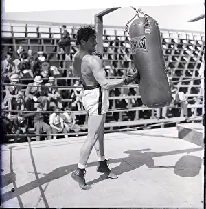 Punching Prints: Max Baer Punching Bag