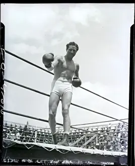 Max Baer @ Side Of Ring; Training For Fi