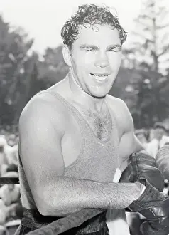 Sweating Prints: Max Schmeiling After Training