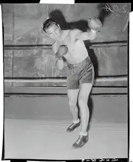 Kingston Prints: Max Schmeling in Fighting Pose