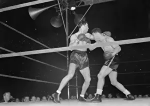 Max Schmeling and Joe Louis Boxing