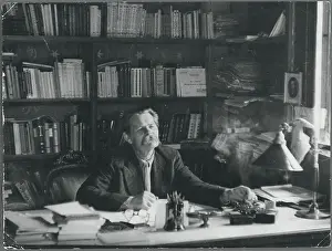 Old Age Prints: Maxim Gorkhi Sitting at His Desk