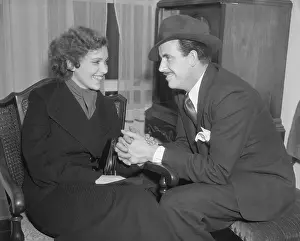 Maxine Doyle Conversing With Gordon Westcott