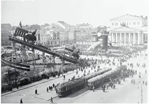 May Day Prints: May Day Decorations in Moscow
