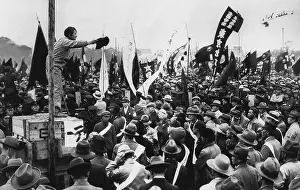 May Day Prints: May Day Labor Rally in Tokyo
