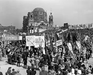 May Day Prints: May Day Rally in East Berlin