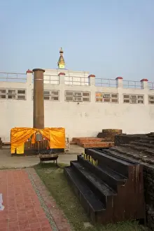Birthplace Prints: Maya devi Temple, Birthplace of Buddha