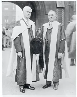 Manchester Prints: Mayo Doctors in Academic Gowns