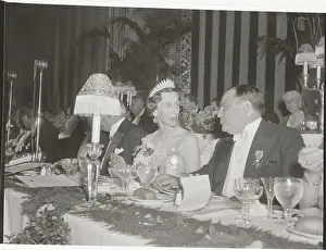 Mayor Fiorello H. La Guardia Conversing with Princess Louise