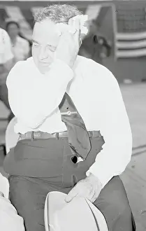Overwhelming Prints: Mayor Fiorello H. La Guardia Wiping His Sweat