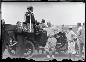 Fitzgerald Prints: Mayor Fitzgerald Presenting Silver Bat