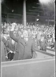 Hylan Prints: Mayor Hylan of New York Starting off World Series Game