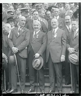 Hylan Prints: Mayor Hylan and Police Chiefs