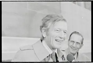Mayor John V. Lindsay Speaking at Microphone