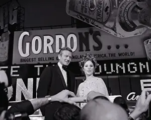 Prints of Mayor John Lindsay greets Barbra Streisand at the New York premiere of her first movie, Funny Girl A Legendary Career: Mayor Lindsay and Barbra Streisand at Funny Girl Premiere