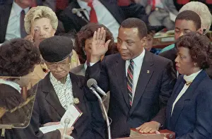 Mayor Wilson Goode Taking Oath of Office