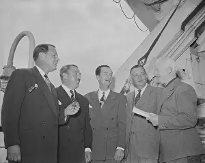 George W Prints: Mayors Arriving From International Conference