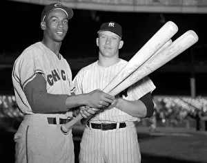 Tplparchives Prints: Mays All-Stars v Mantle All-Stars