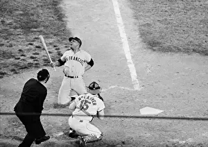 Mays Hit By Pitch at Home Plate