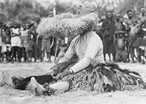 Exhausted Prints: Mbuya Dancer at Rest