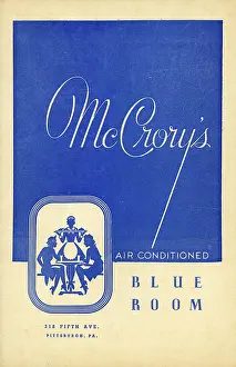 1953 Prints: McCrory's Blue Room