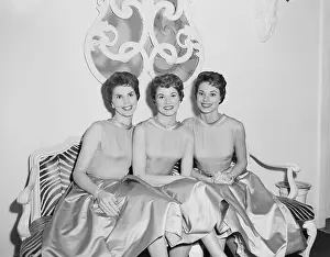 McGuire Sisters Posing Together