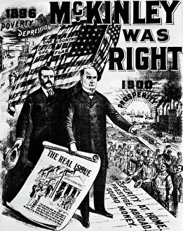 Republican Prints: McKinley Campaign Poster